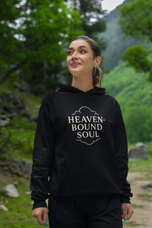 “Heaven-Bound Soul” Religious Hoodie – Unisex Pullover for Spiritual Encouragement