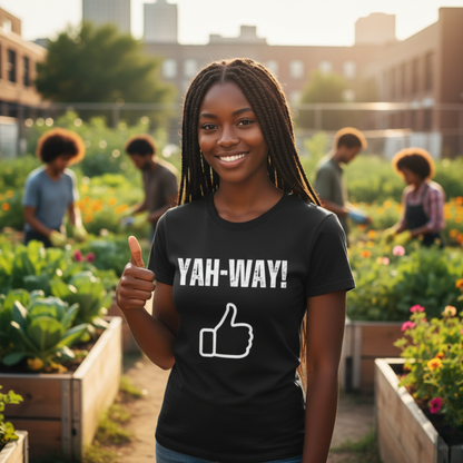 “Yah-Way!” Religious T-Shirt – Bold, Fun Faith Statement Tee