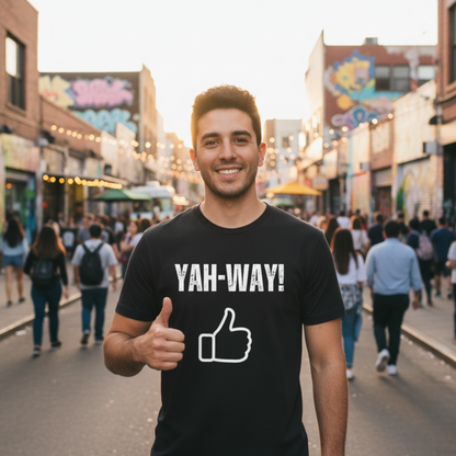 “Yah-Way!” Religious T-Shirt – Bold, Fun Faith Statement Tee