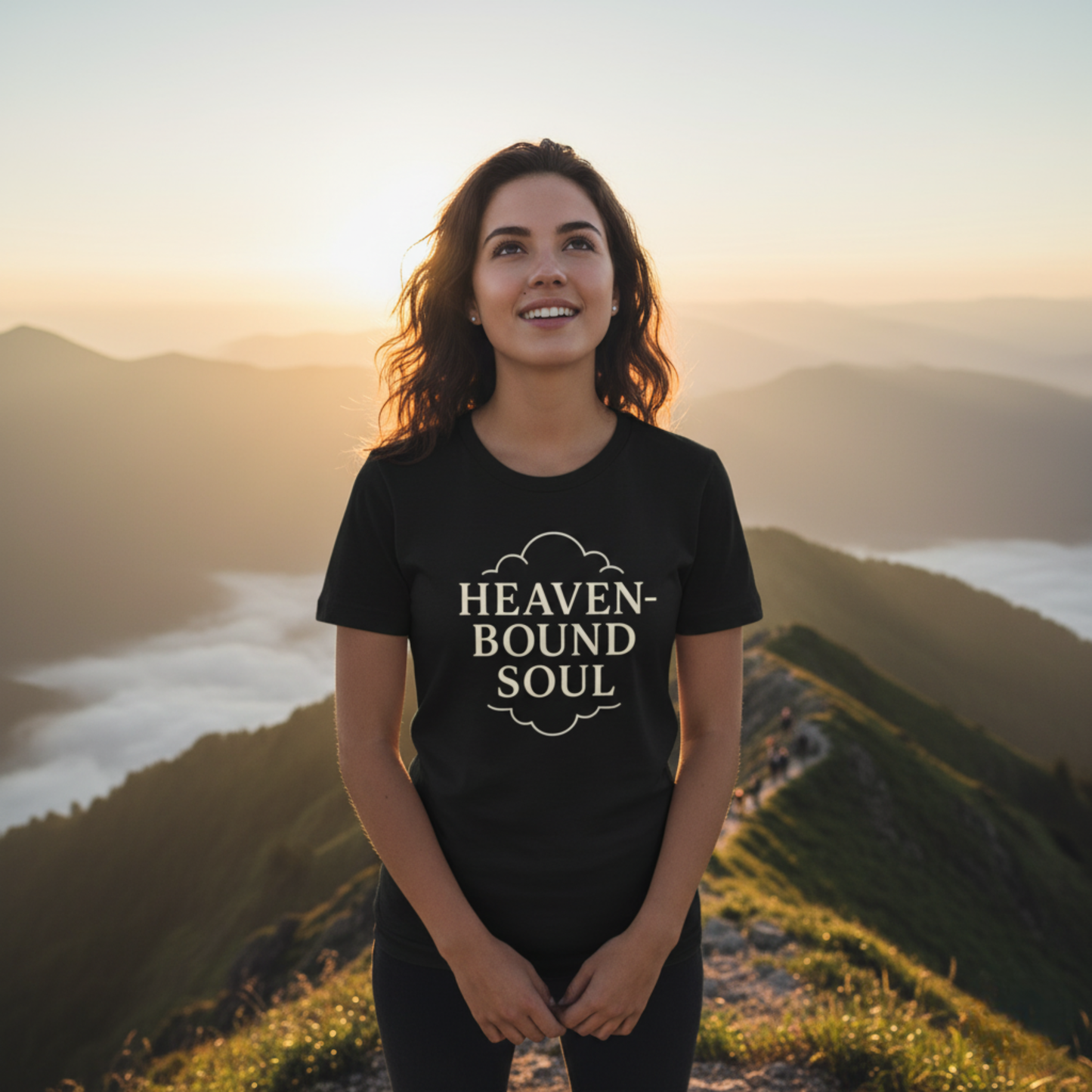 “Heaven-Bound Soul” Religious T-Shirt – Inspiring Faith and Hope