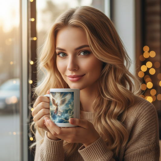 "Angel" Christian Ceramic Mug, (11oz, 15oz)